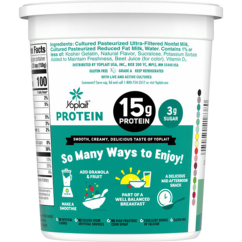 Yoplait Strawberry Dairy Snack