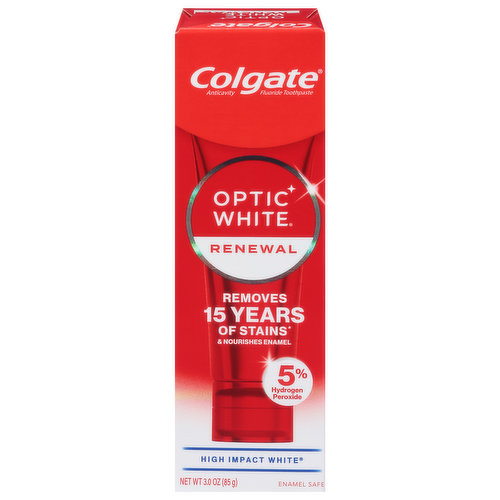 Colgate Toothpaste, Anticavity Fluoride, Renewal