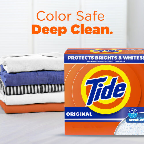Tide Powder Laundry Detergent, Original, 113 Loads