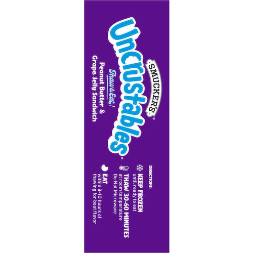 Smucker's Peanut Butter & Grape Jelly Sandwich