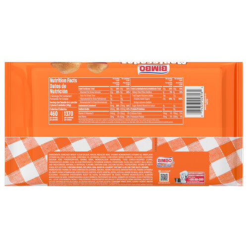 Bimbo Vanilla Muffins, Club Pack, 3 count, 11.10 oz