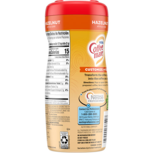 Coffee-Mate Coffee Creamer, Hazelnut