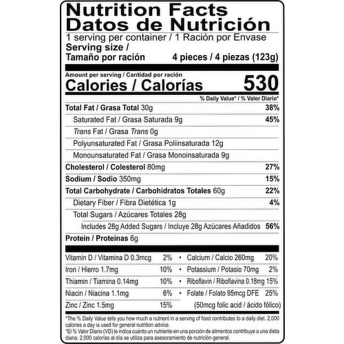 Bimbo Mini Mantecadas con Nuez Pecan Mini Muffins, 4 count, 4.34 oz
