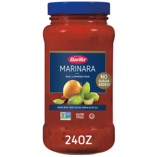 Barilla Basil & Simmered Onion Marinara Pasta Sauce