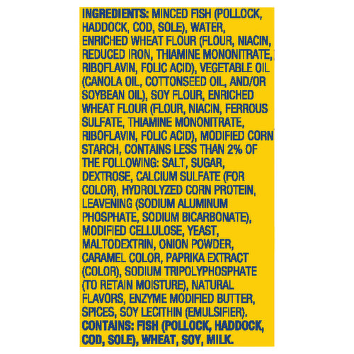 Fisher Boy Maximum Crunch! Fish Sticks Family Size