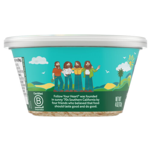 Follow Your Heart Dairy Free Vegan Parmesan Style Shredded Cheese