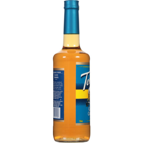 Torani Syrup, Sugar Free, Classic Caramel