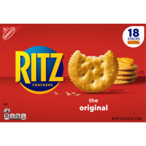 Ritz Crackers, The Original, 18 Stacks