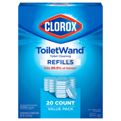 Clorox Refills, Toilet Cleaning, Value Pack