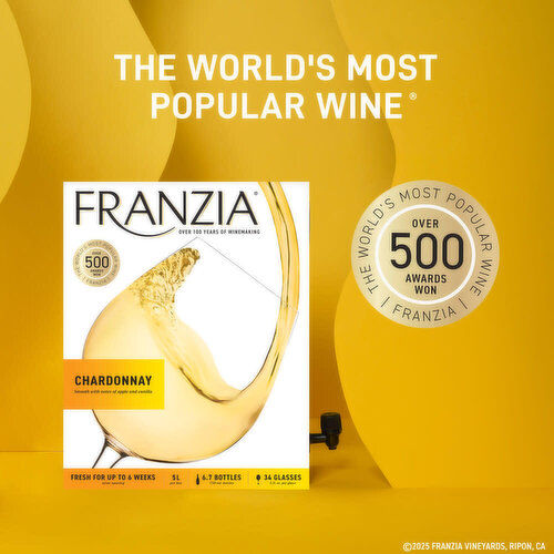 Franzia Chardonnay White Wine Box
