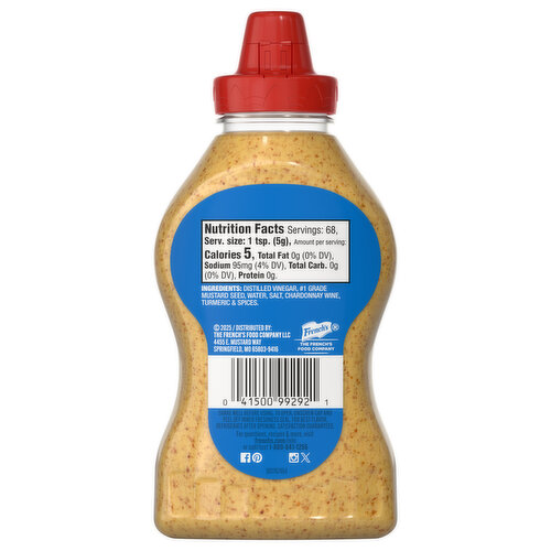 French's Stone Ground Dijon Mustard