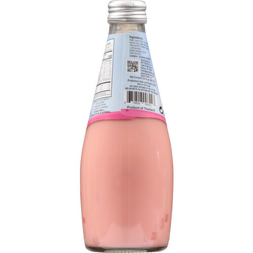 Kuii Coconut Milk Drink, with Nata de Coco, Strawberry Flavor