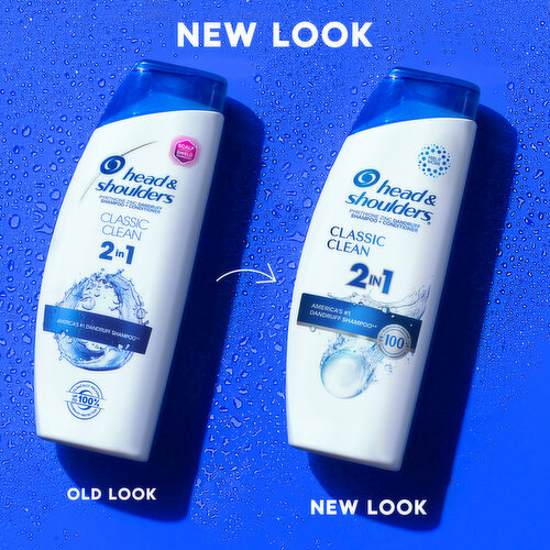Head & Shoulders 2 in 1 Dandruff Shampoo and Conditioner, Classic Clean