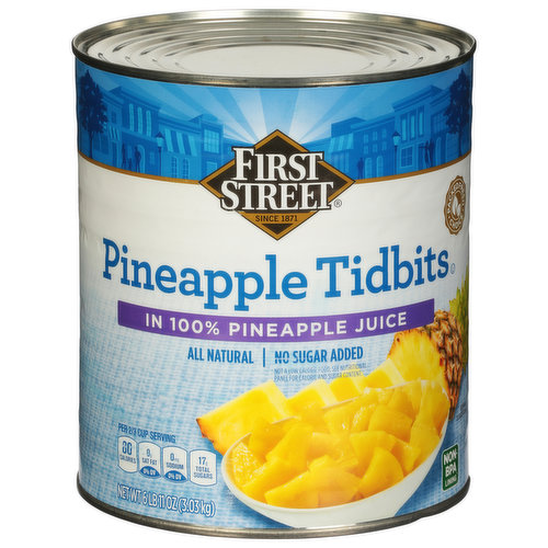 First Street Pineapple Tidbits