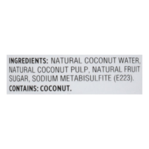 Sun Harvest Coconut Water, With Pulp