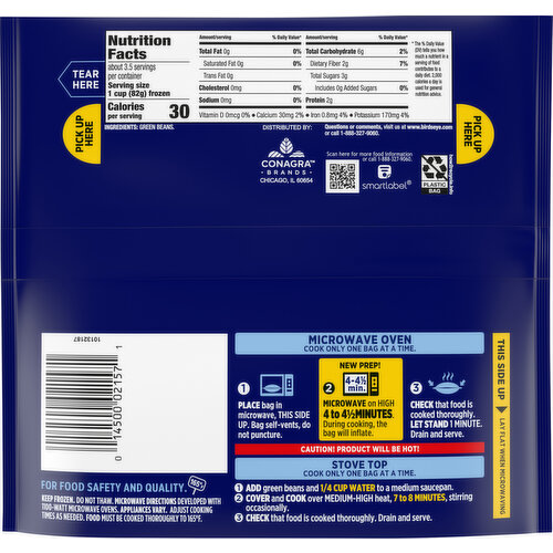 Birds Eye Whole Green Beans