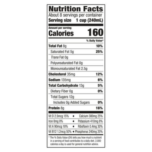 Horizon Organic Milk, Organic, Lactose-Free