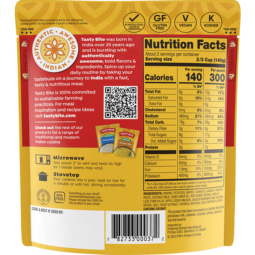 Tasty Bite Hot Vindaloo