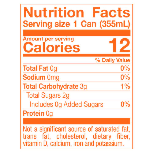 Spindrift Unsweetened Blood Orange Tangerine Sparkling Water