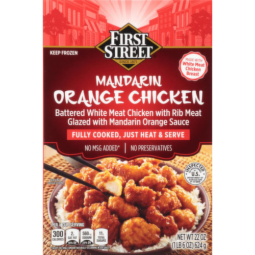 First Street Chicken, Mandarin Orange