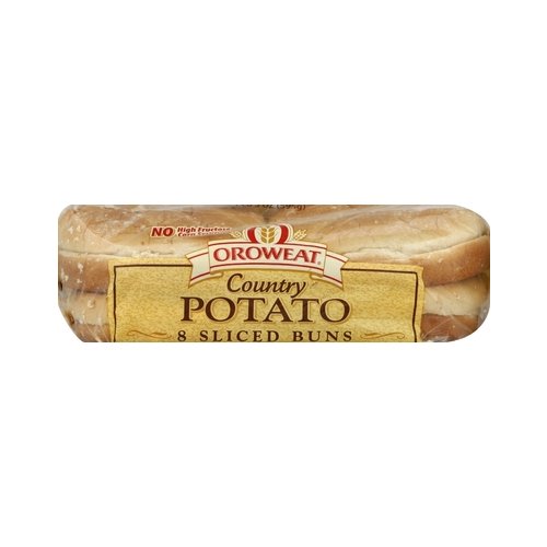 Oroweat Potato Hamburger Bun 8 ct