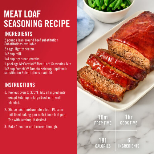 McCormick Meat Loaf Seasoning Mix