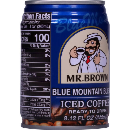 Mr. Brown Iced Coffee, Blue Mountain Blend