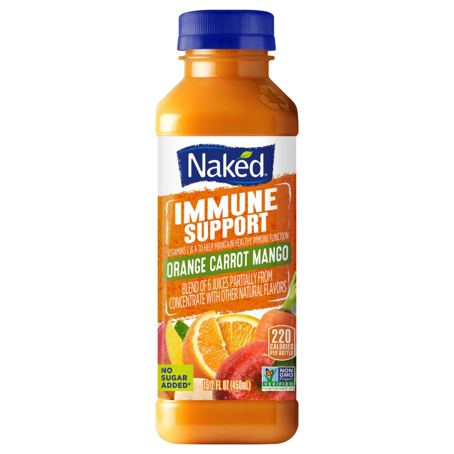 Naked Juice Orange Carrot Mango Immune Support Smart Final