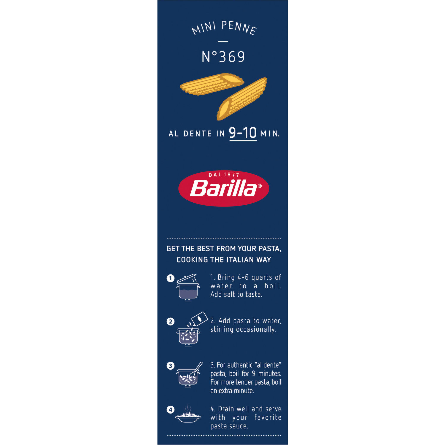 Barilla Mini Penne Pasta - Smart & Final