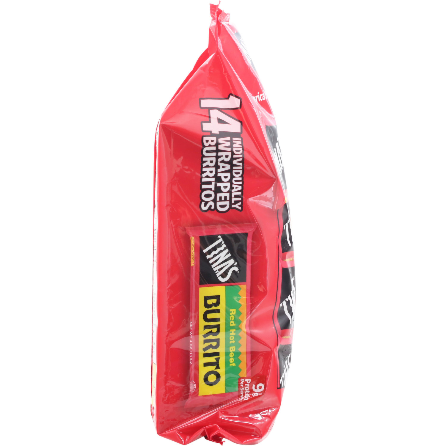 Tina's Burritos, Red Hot Beef - Smart & Final