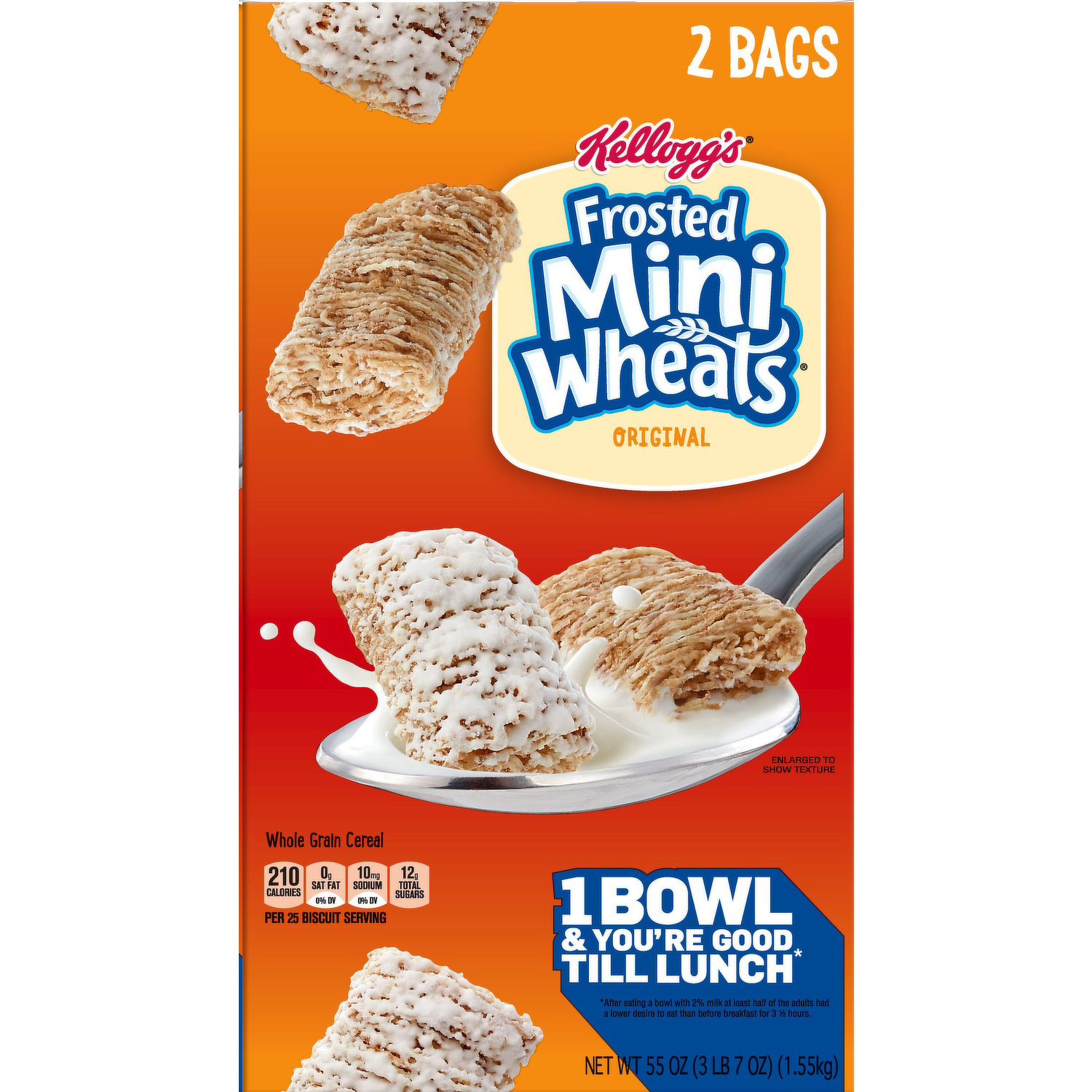 Kelloggs Frosted Mini Wheats Cereal Americano 1.55kg