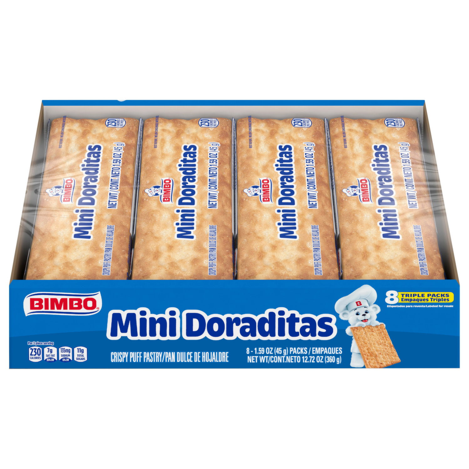 Pan Dulce Bimbo Rebanadas De 55 G