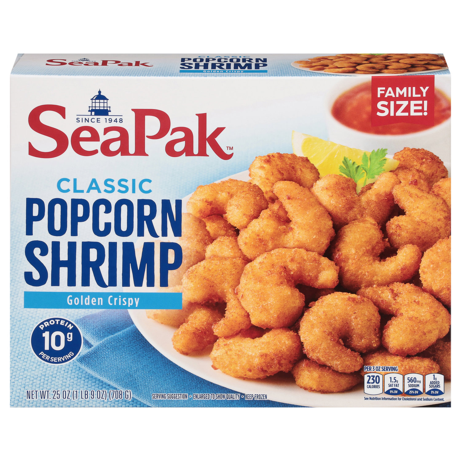 SeaPak Popcorn Shrimp