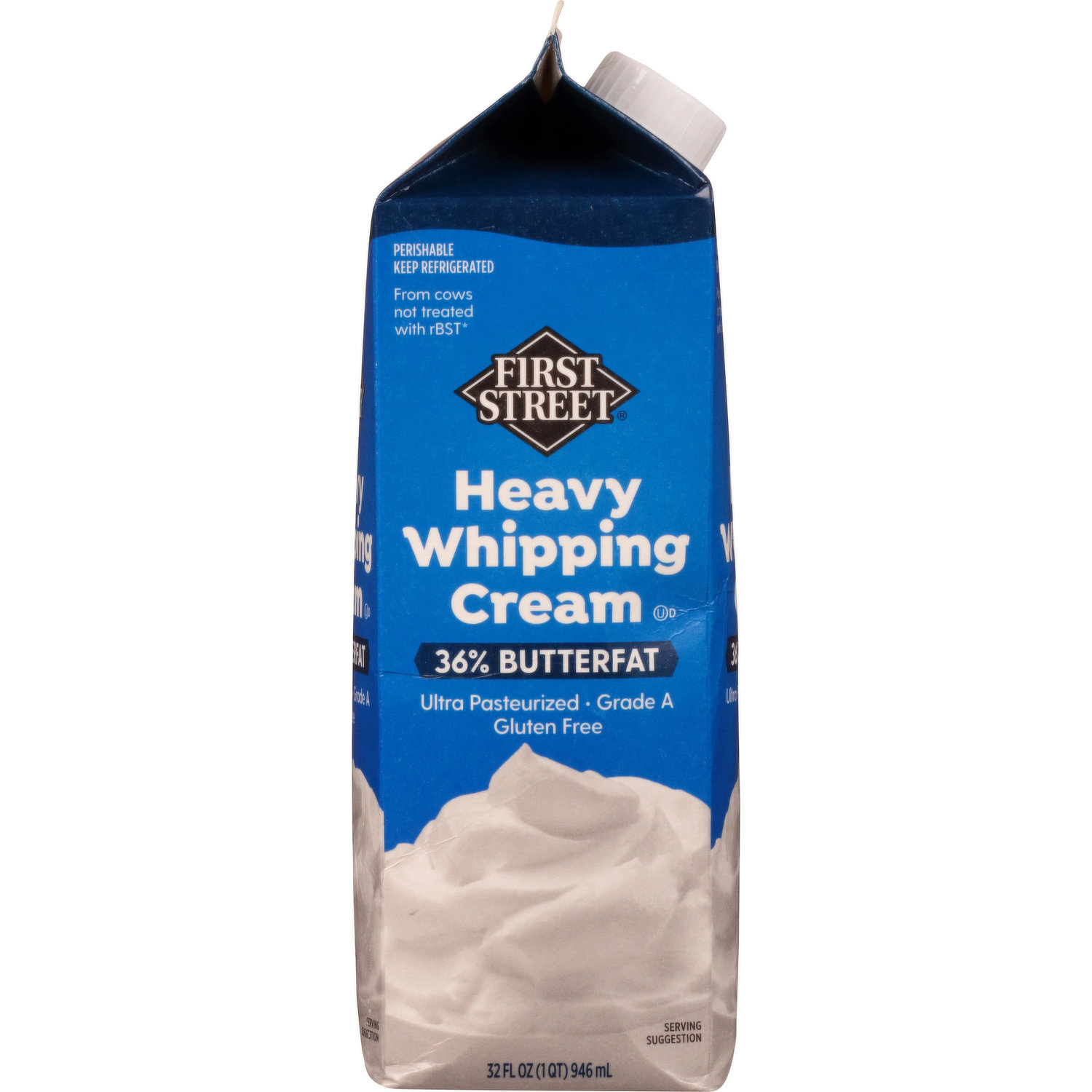 First Street Whipping Cream, Heavy, 36% Butterfat - Smart First Street Whipping Cream, Heavy, 36% Butterfat - Smart
