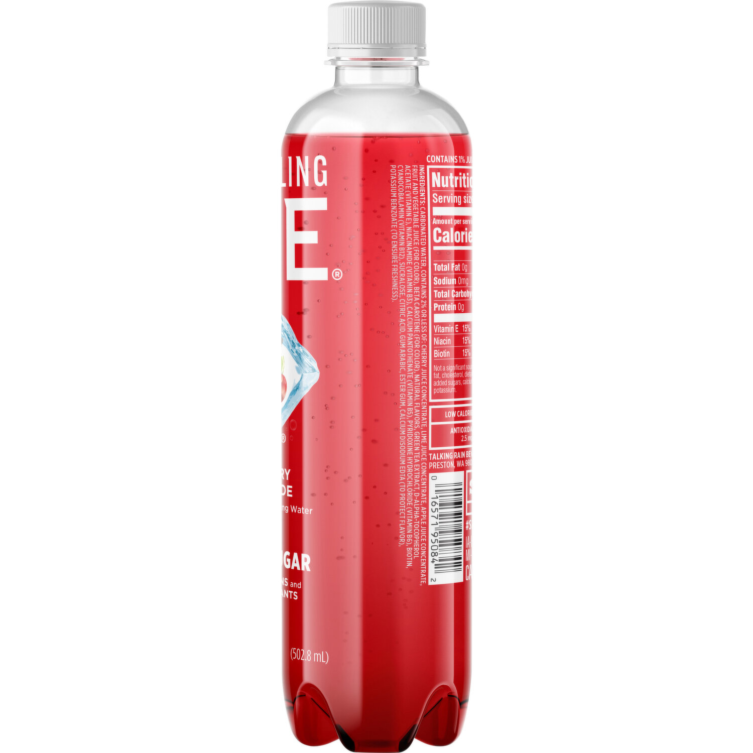 Sparkling Ice Sparkling Water, Zero Sugar, Cherry Limeade