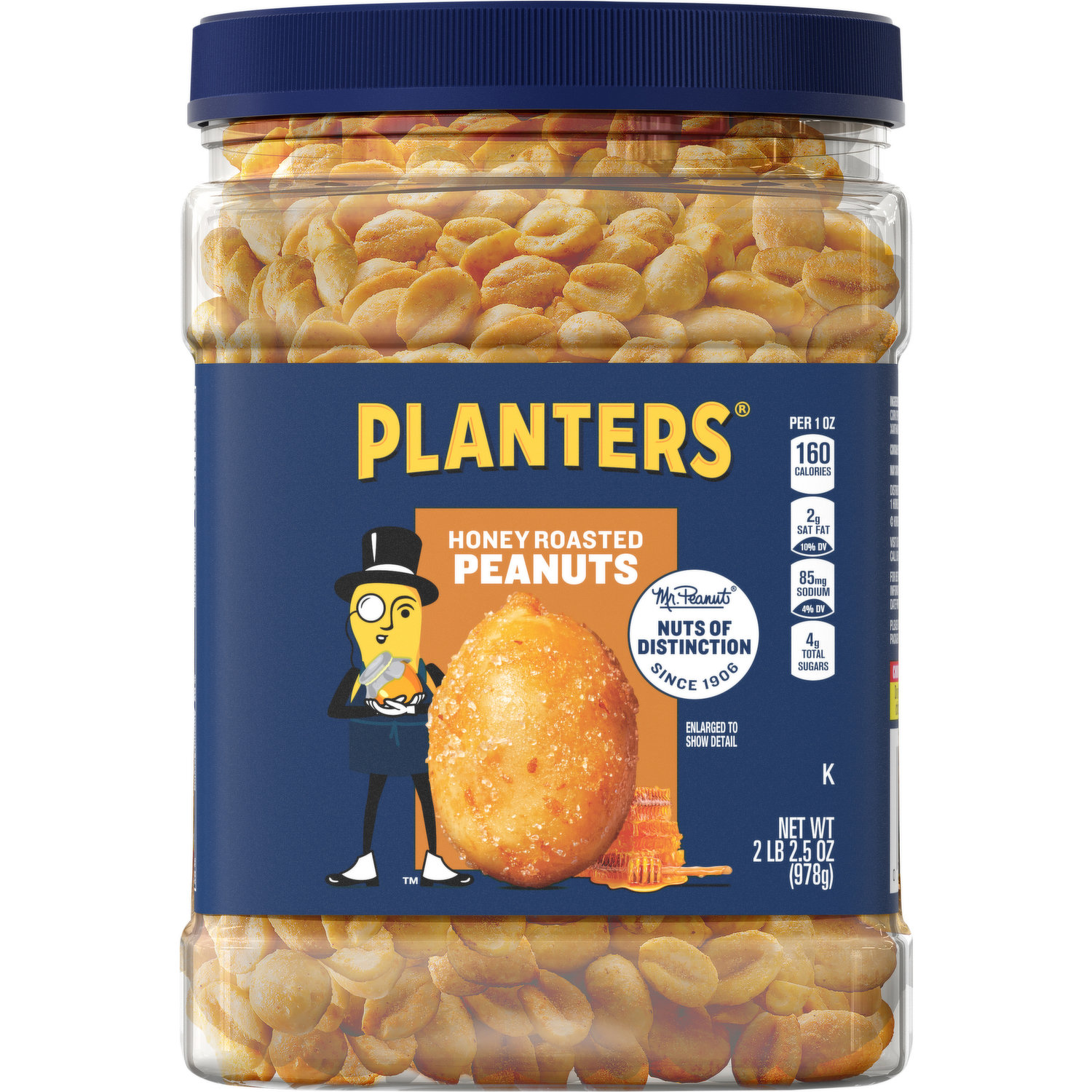 Kroger® Honey Roasted BBQ Peanuts, 34.5 oz - Kroger