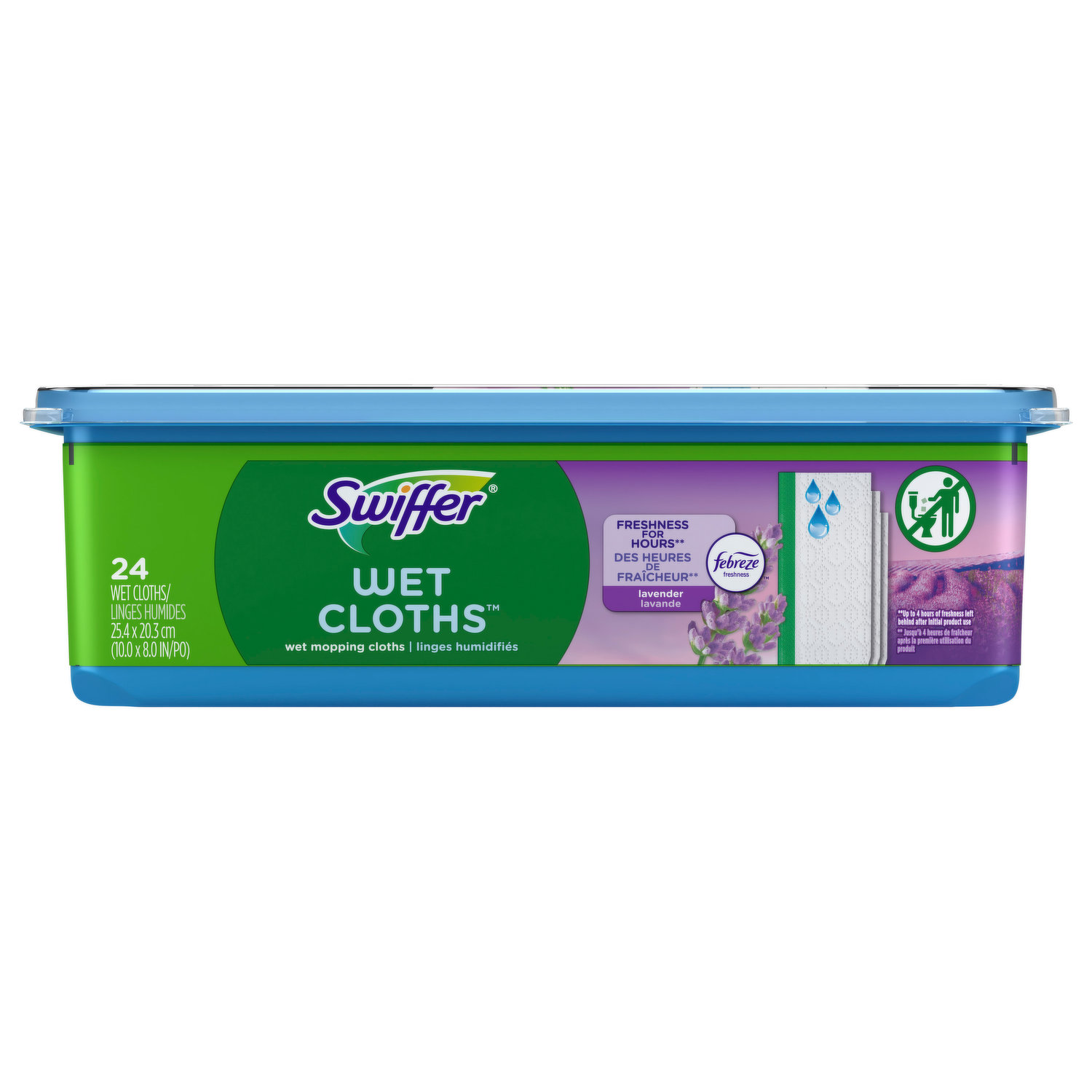 Swiffer Sweeper 10.4 in. W X 8 in. L Dry Cloth Mop Pad 16 pk – Hi