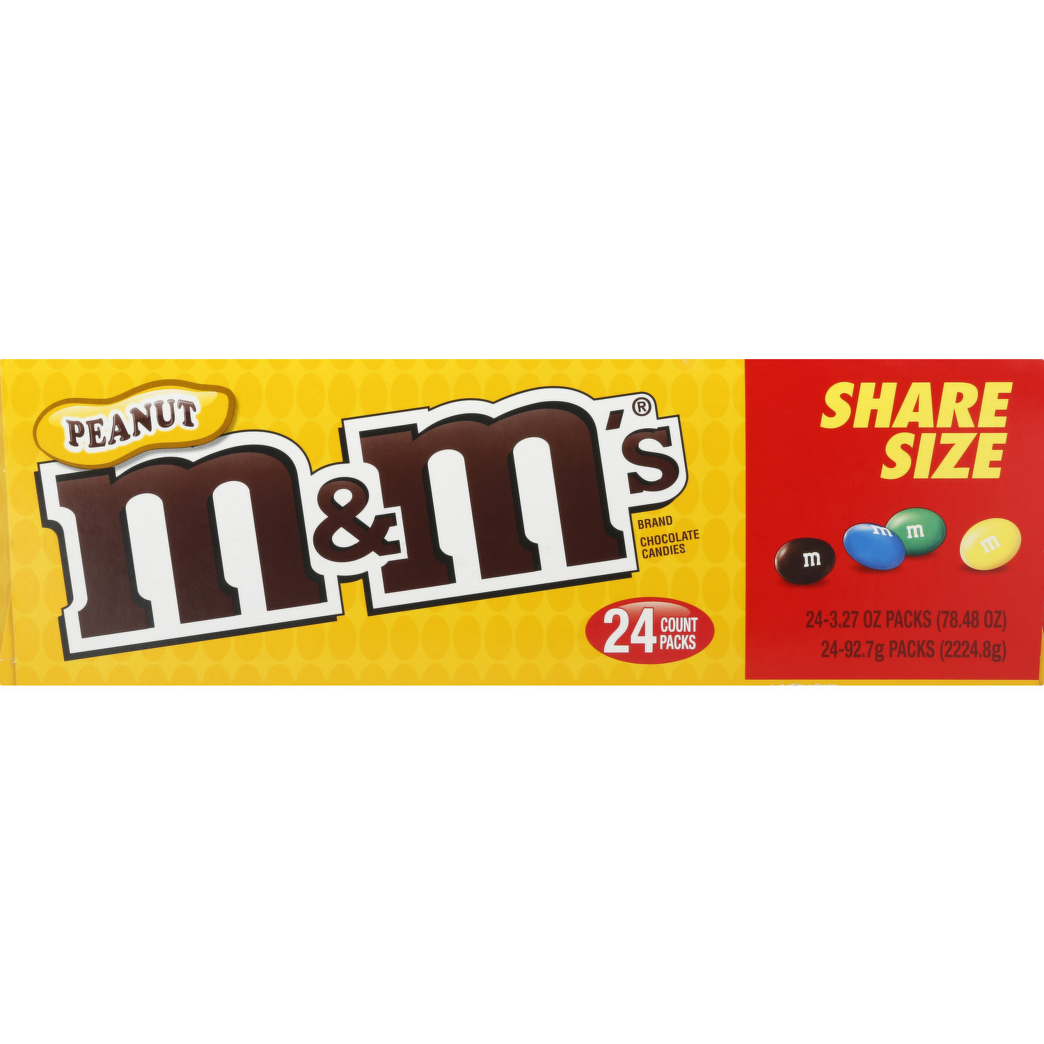 M&M's Milk Chocolate 6 Pack 222G