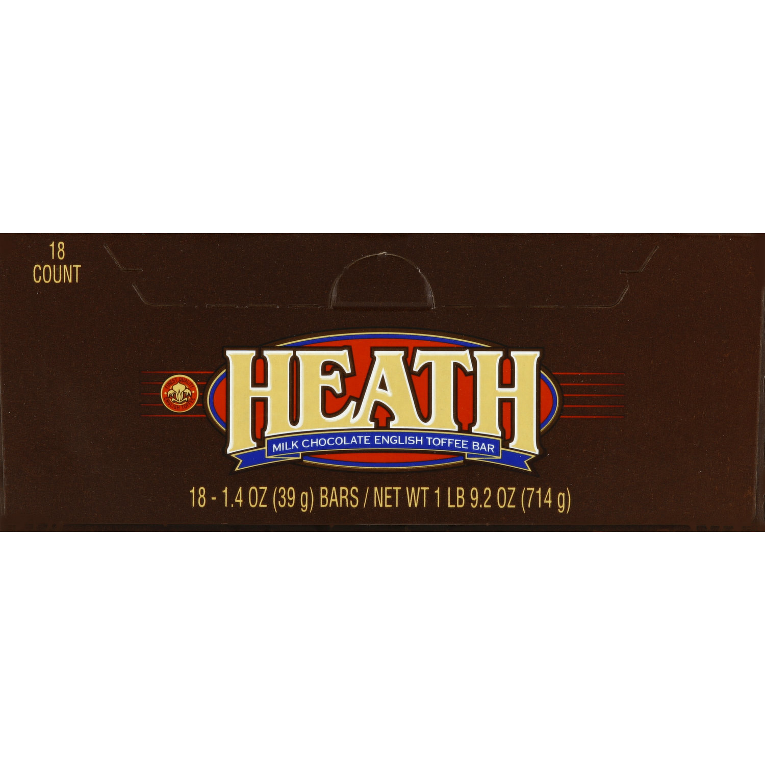 HEATH Milk Chocolate English Toffee Candy Bar, 1.4 oz