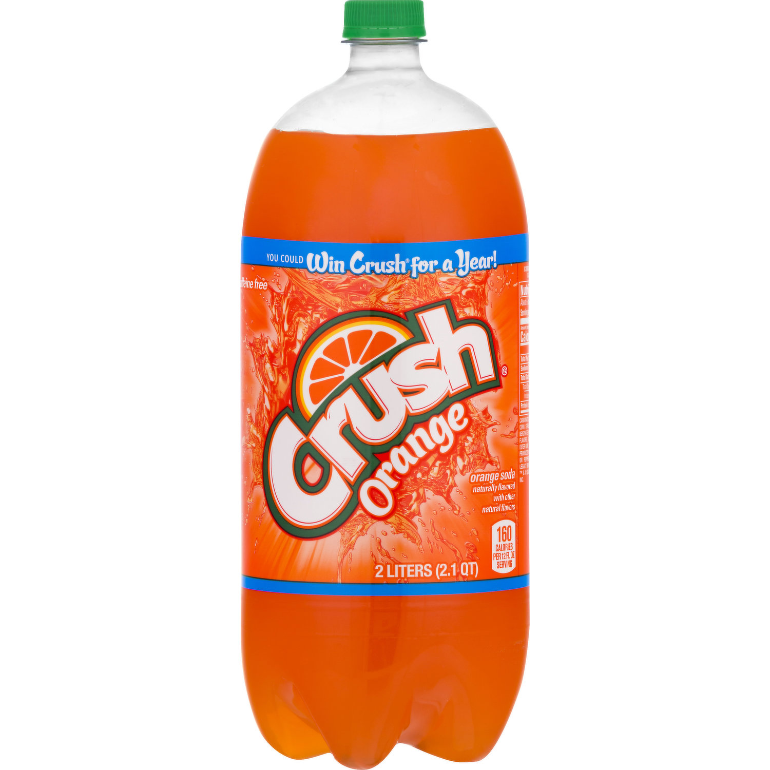 Orange Crush Soda - 12 oz (12 Glass Bottles)