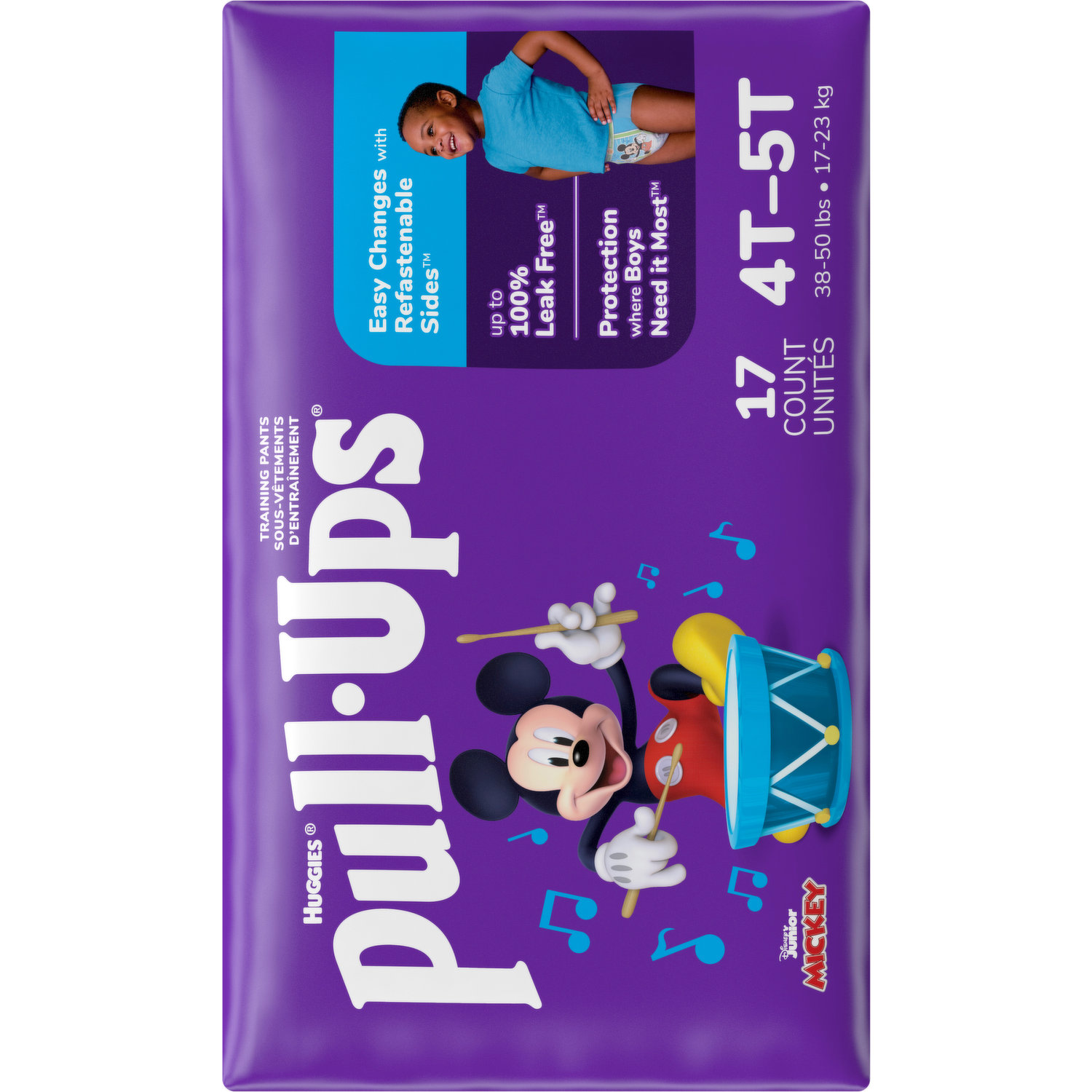 Pull-Ups Training Pants, Disney Junior Mickey, 4T-5T (38-50 lbs) - FRESH by  Brookshire's