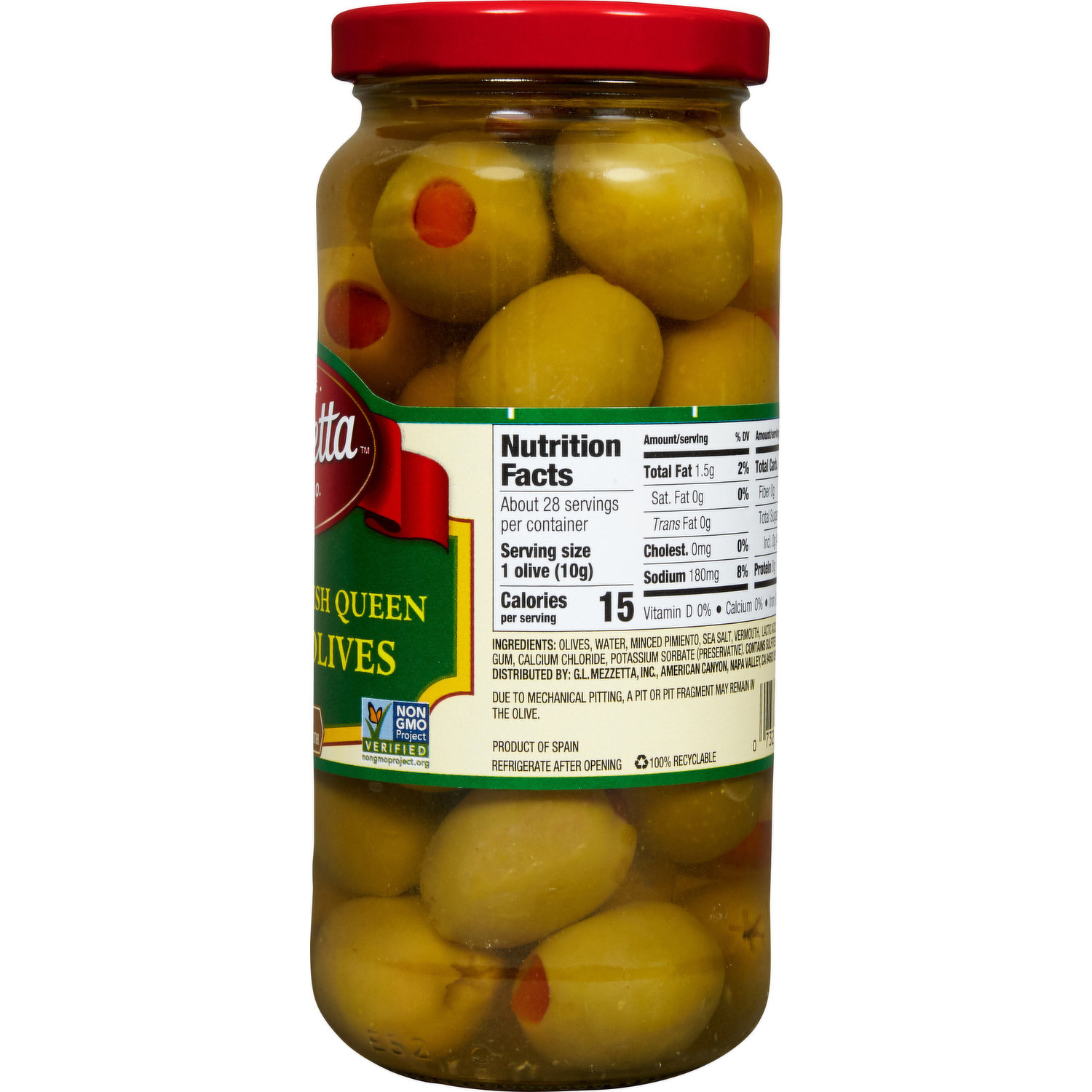 Mezzetta Martini Olives, Imported Spanish Queen - Smart & Final