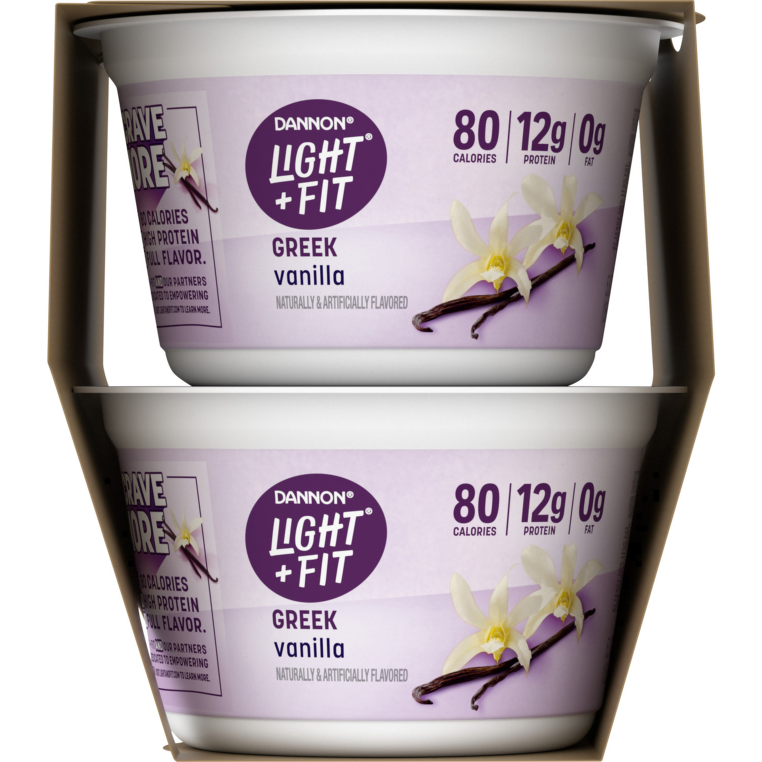 Dannon Yogurt, Vanilla, Fat Free, Greek - Smart & Final