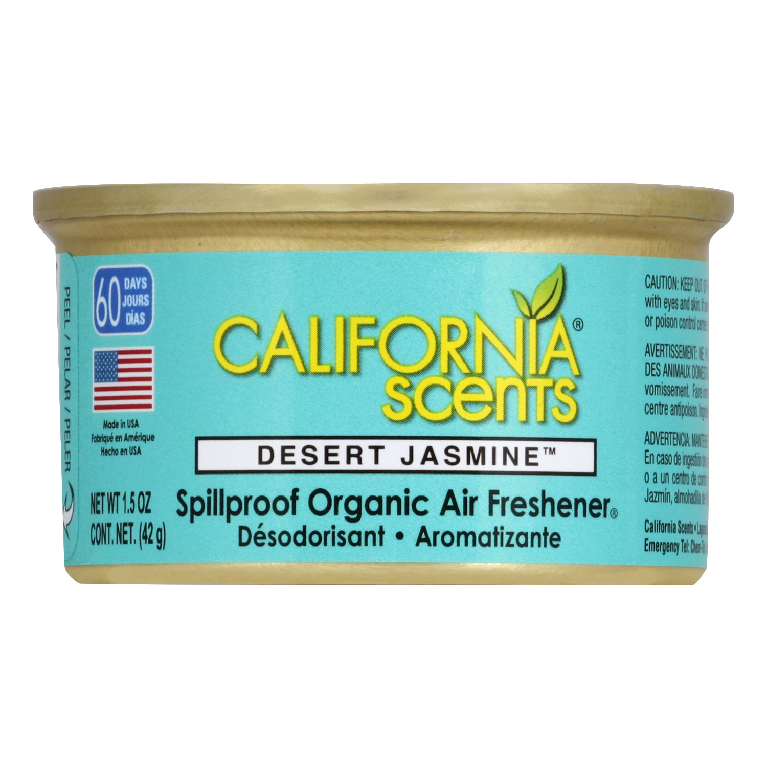 California Car Scents DESERT JASMINE Air Freshener - Premium Car Care