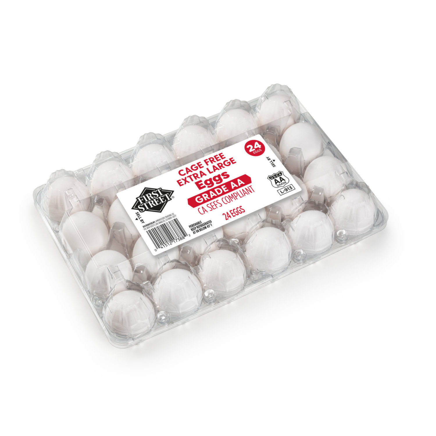 First Street Eggs, Cage Free, Extra Large - Smart & Final