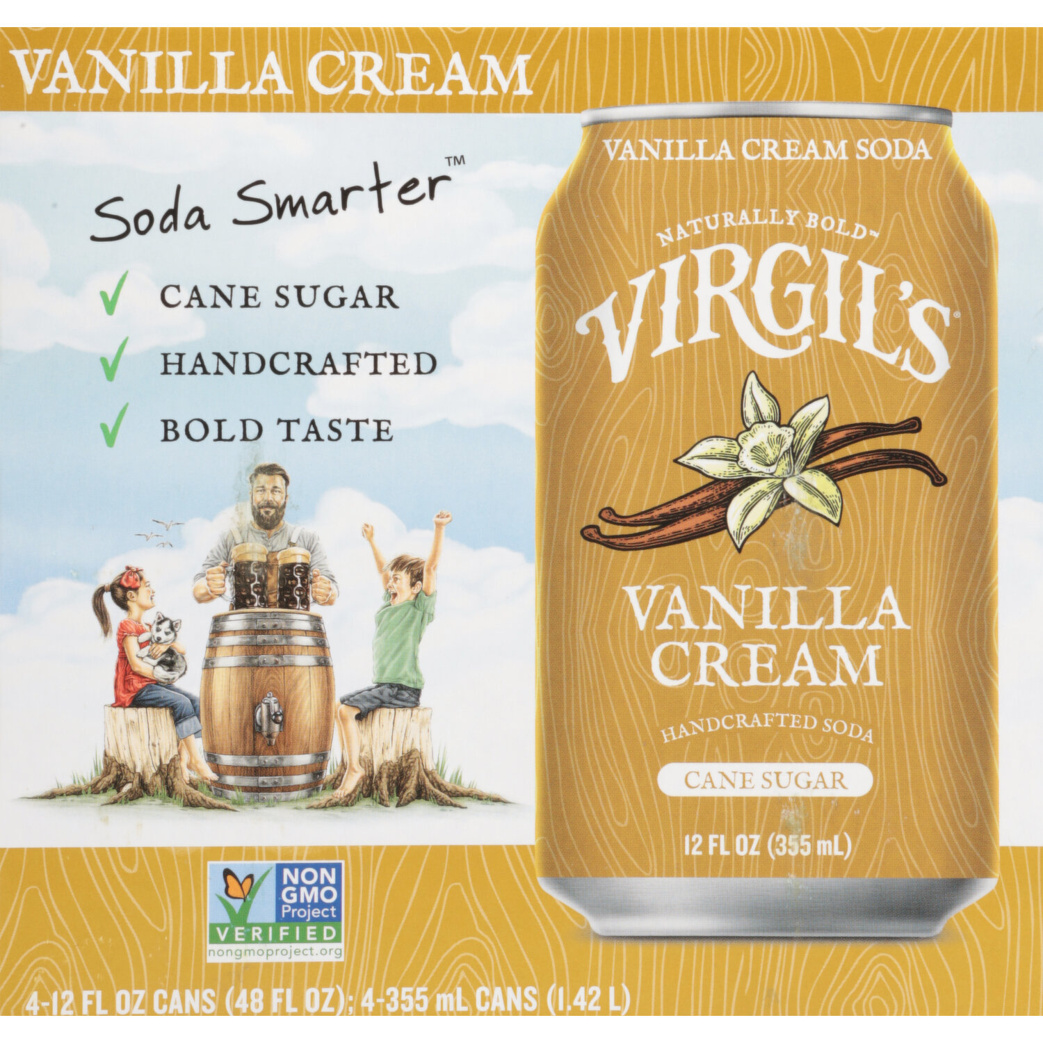 Virgil's Soda, Vanilla Cream - Smart & Final