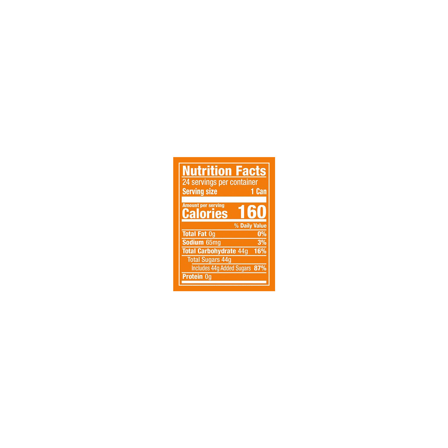 Sunkist Soda, Orange, 24 Pack - Smart & Final