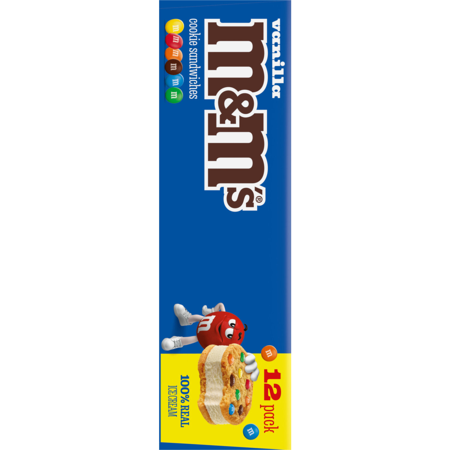 Cookie・M M&M's Cookie Sandwiches, Vanilla, 12 Pack - Smart & Final