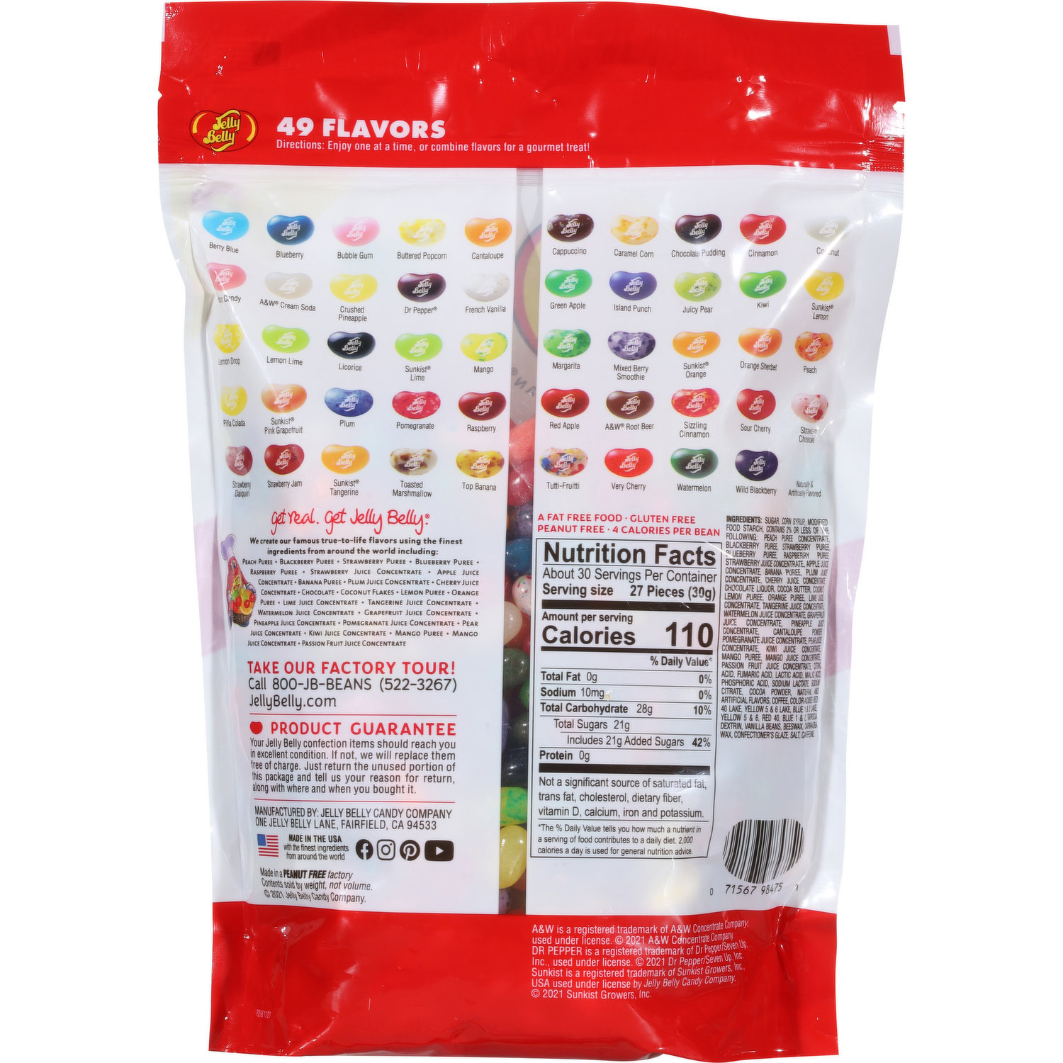 Jelly Belly Jelly Beans, 49 Flavors - Smart & Final