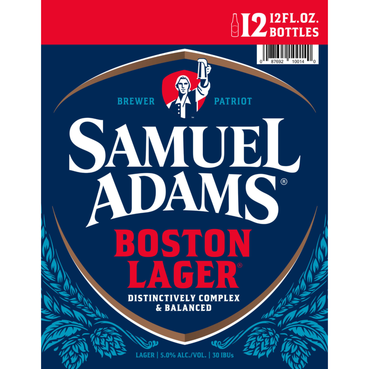 Samuel Adams Beer, Boston Lager - Smart & Final